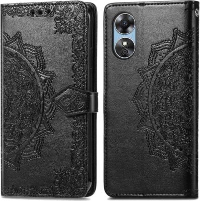 Coque étui IMOSHION pour Oppo A17 - Noir