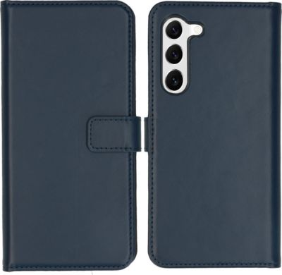Coque étui SELENCIA pour Samsung Galaxy S23 - Bleu