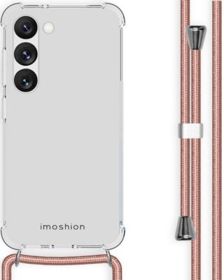 Coque avec cordon IMOSHION pour Samsung Galaxy S23 - Rose Doré Coque avec cordon IMOSHION pour Samsung Galaxy S23 - Rose Doré