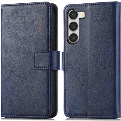 Coque étui IMOSHION pour Samsung Galaxy S23 - Bleu foncé