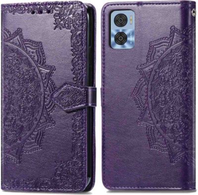 Coque étui IMOSHION pour Motorola Moto E22 - Violet