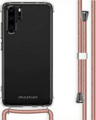 Coque avec cordon IMOSHION pour Huawei P30 Pro - Rose Doré