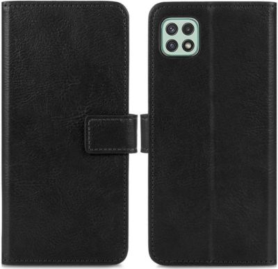 Coque étui IMOSHION pour Samsung Galaxy A22 (5G) - Noir
