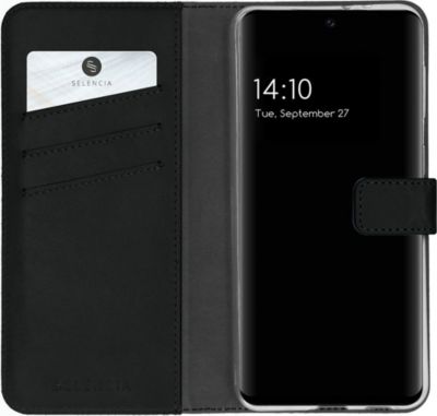 Coque étui SELENCIA pour Samsung Galaxy A32 (4G) - Noir