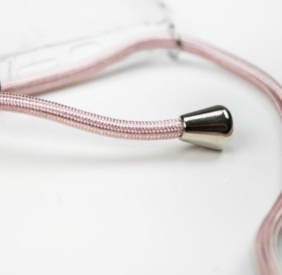 Coque avec cordon IMOSHION pour Samsung Galaxy S21 FE - Rose Doré