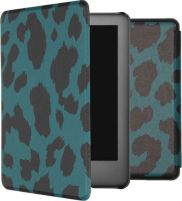 Etui IMOSHION pour Amazon Kindle 10 - Green Leopard