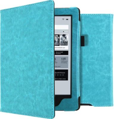 Etui IMOSHION pour Kobo Aura H2O - Bleu clair