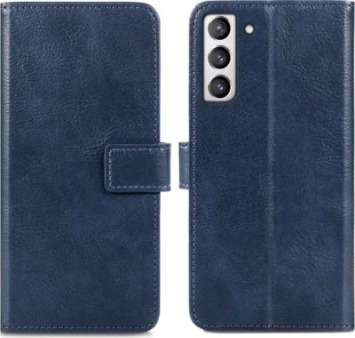 Coque étui IMOSHION pour Samsung Galaxy S21 FE - Bleu foncé