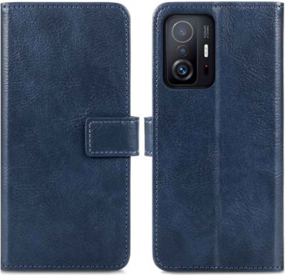 Coque étui IMOSHION pour Xiaomi 11T (Pro) - Bleu foncé