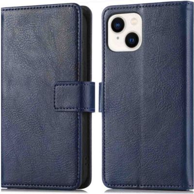 Coque étui IMOSHION pour Apple iPhone 14 / 13 - Bleu foncé