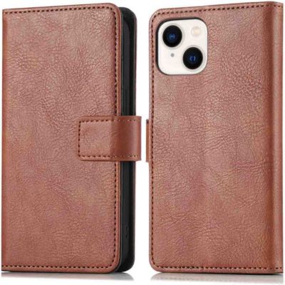 Coque étui IMOSHION pour Apple iPhone 14 / 13 - Marron