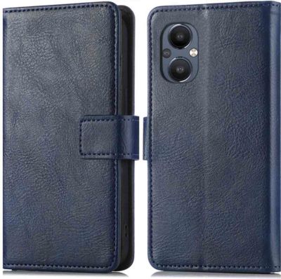 Coque étui IMOSHION pour Oppo Reno8 Lite - Bleu foncé