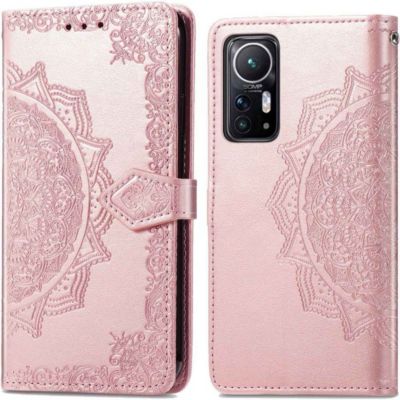 Coque étui IMOSHION pour Xiaomi 12 / 12X - Rose Doré
