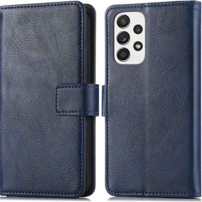 Coque étui IMOSHION pour Samsung Galaxy A53 - Bleu foncé