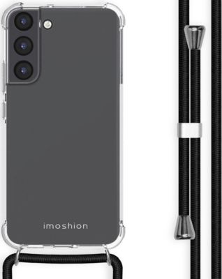 Coque avec cordon IMOSHION pour Samsung Galaxy S22 Plus - Noir