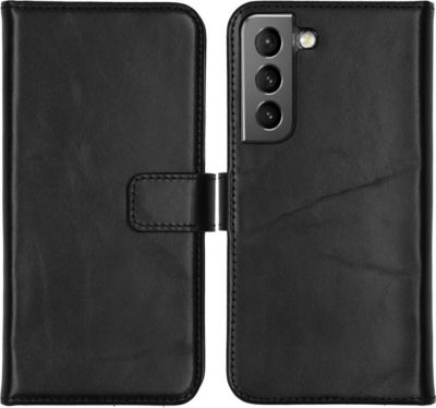 Coque étui SELENCIA pour Samsung Galaxy S22 - Noir
