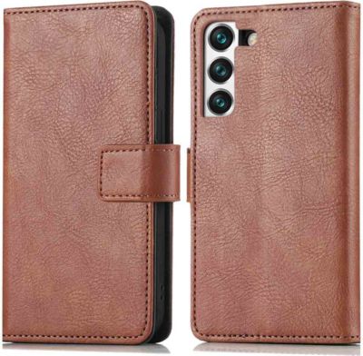 Coque étui IMOSHION pour Samsung Galaxy S22 - Marron Coque étui IMOSHION pour Samsung Galaxy S22 - Marron