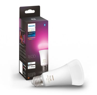 Ampoule LED connectée PHILIPS HUE W&C E27 100W