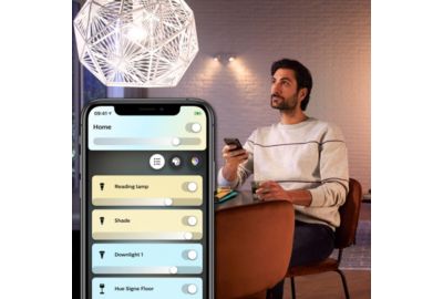 Ampoule LED connectée PHILIPS HUE White Ambiance E27 75W