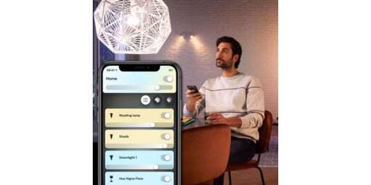 Ampoule LED connectée PHILIPS HUE White Ambiance E27 75W