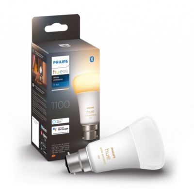Ampoule LED connectée PHILIPS HUE White Ambiance B22 75W