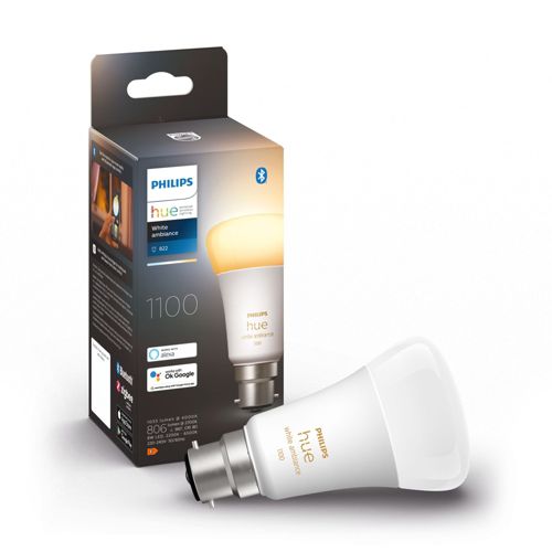 Innr B22 ampoule LED connectée couleur, compatible avec Philips Hue* &  Alexa (hub connecté requis) RGBW, Bayonet, BY 285 C : : Bricolage