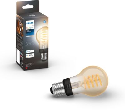 Ampoule connectee PHILIPS HUE White Ambiance E27 7W Filament