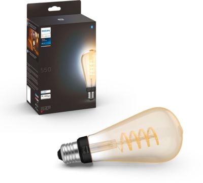 Ampoule connectee PHILIPS HUE White Ambiance E27 7W Giant Fi