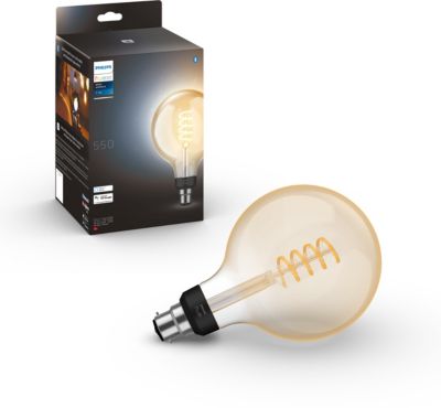 Ampoule connectee PHILIPS HUE White Ambiance B22 Globe G. Fi