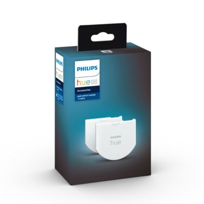 Pack De 2 Modules D'Interrupteurs Muraux Philips Hue Blanc
