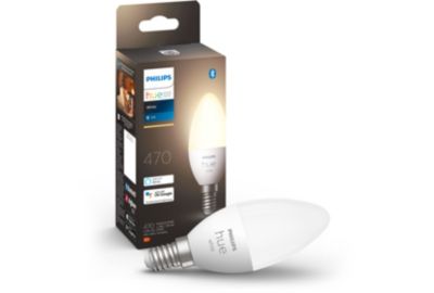 Ampoule LED connectée PHILIPS HUE White E14