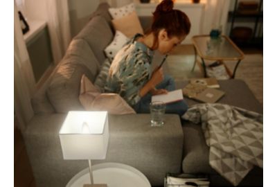 Ampoule LED connectée PHILIPS HUE White E14