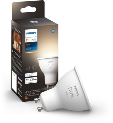 Ampoule LED connectée PHILIPS HUE White GU10 5.5W