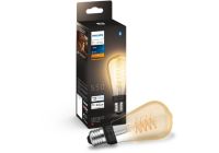Ampoule connectée PHILIPS HUE White E27 9W Filament Edison