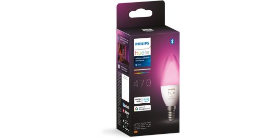Ampoule LED connectée PHILIPS HUE W&C E14 5.3W