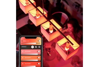 Ampoule LED connectée PHILIPS HUE W&C E14 5.3W