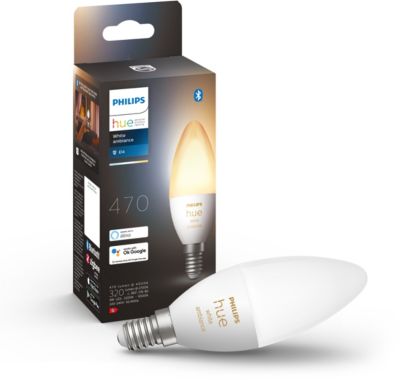 Ampoule connectee PHILIPS HUE White Ambiance E14