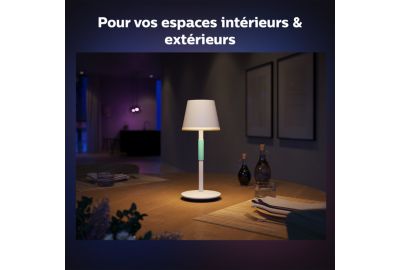 Lampe connectée Philips Hue Play Gradient Lightstrip pour PC Gaming 24-27  Noir - Lampe connectée