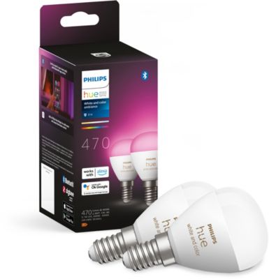 Ampoule connectée Philips Hue White E27 - Giant Filament Globe - Ampoule  connectée - Achat & prix