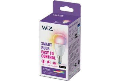Ampoule LED connectée WIZ Wi-Fi BLE 40W E14 RGB 1PF/6