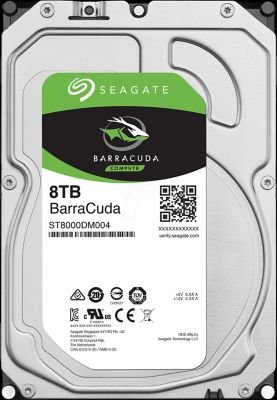 Disque dur interne SEAGATE 8To BarraCuda  3.5'' SATA 5400rpm 25 Disque dur interne SEAGATE 8To BarraCuda  3.5'' SATA 5400rpm 25