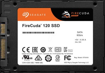 Disque dur SSD interne SEAGATE 500Go FireCuda 120 SATA