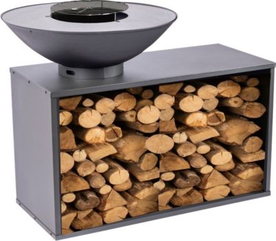 Brasero REDFIRE Braséro Onyx 80 Table + Housse + Grille