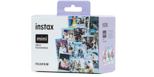 Papier photo instantané FUJIFILM Film Instax Deco pack