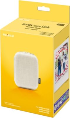 Housse FUJIFILM Instax mini Link blanc
