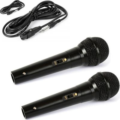 Micro MR ENTERTAINER 2 Microphones Chant KARAOKE Conférence,