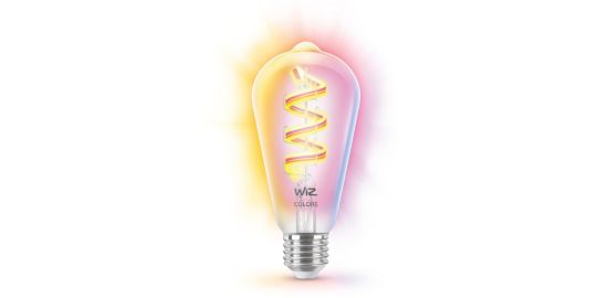 Ampoule LED connectée WIZ Wi-Fi BLE 40W E27 RGB