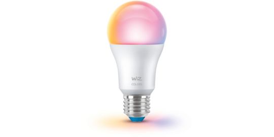 Ampoule LED connectée WIZ Wi-Fi BLE 60W A60 E27  RGB