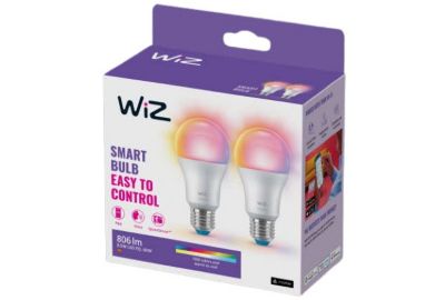 Ampoule LED connectée WIZ Wi-Fi BLE 60W E27 RGB