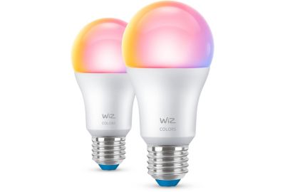 Ampoule LED connectée WIZ Wi-Fi BLE 60W E27 RGB